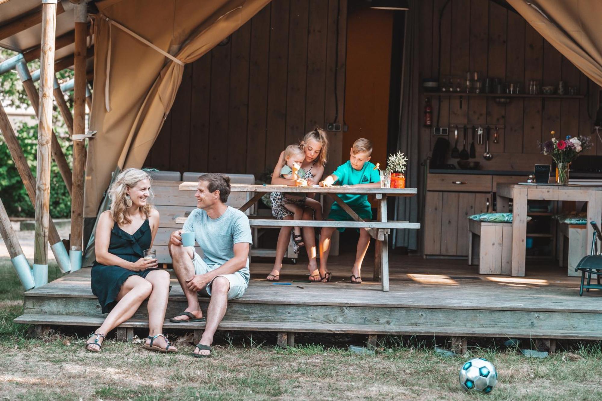 Glamping Holten Luxe Safaritent 2 Luaran gambar